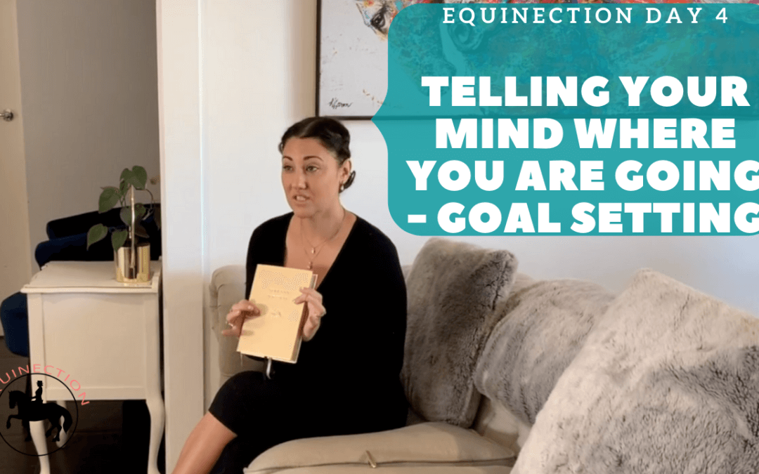Working On Your Goals: Equinection Training Week Day 4